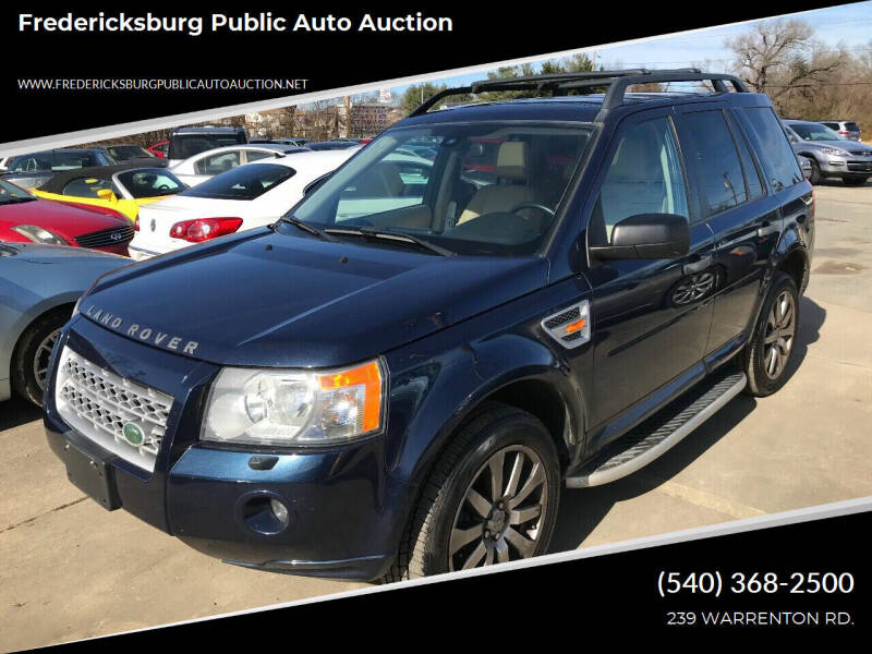 2008 Land Rover LR2 for sale at FPAA in Fredericksburg VA