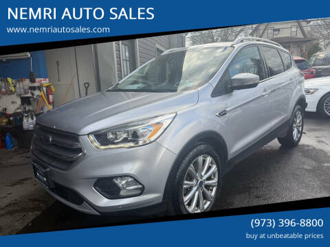 2017 Ford Escape for sale at NEMRI AUTO SALES in Dover NJ