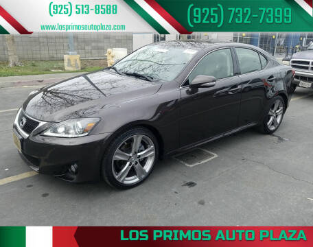 2012 Lexus IS 250 for sale at Los Primos Auto Plaza in Brentwood CA