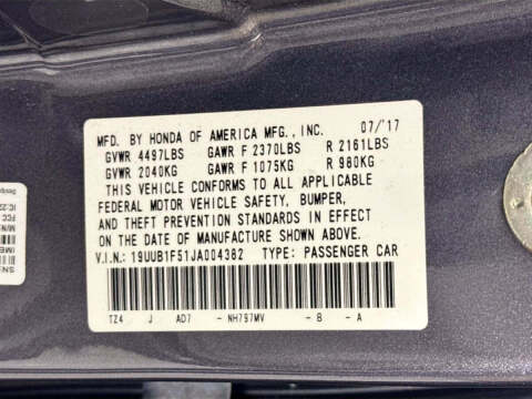 2018 Acura TLX w/Tech