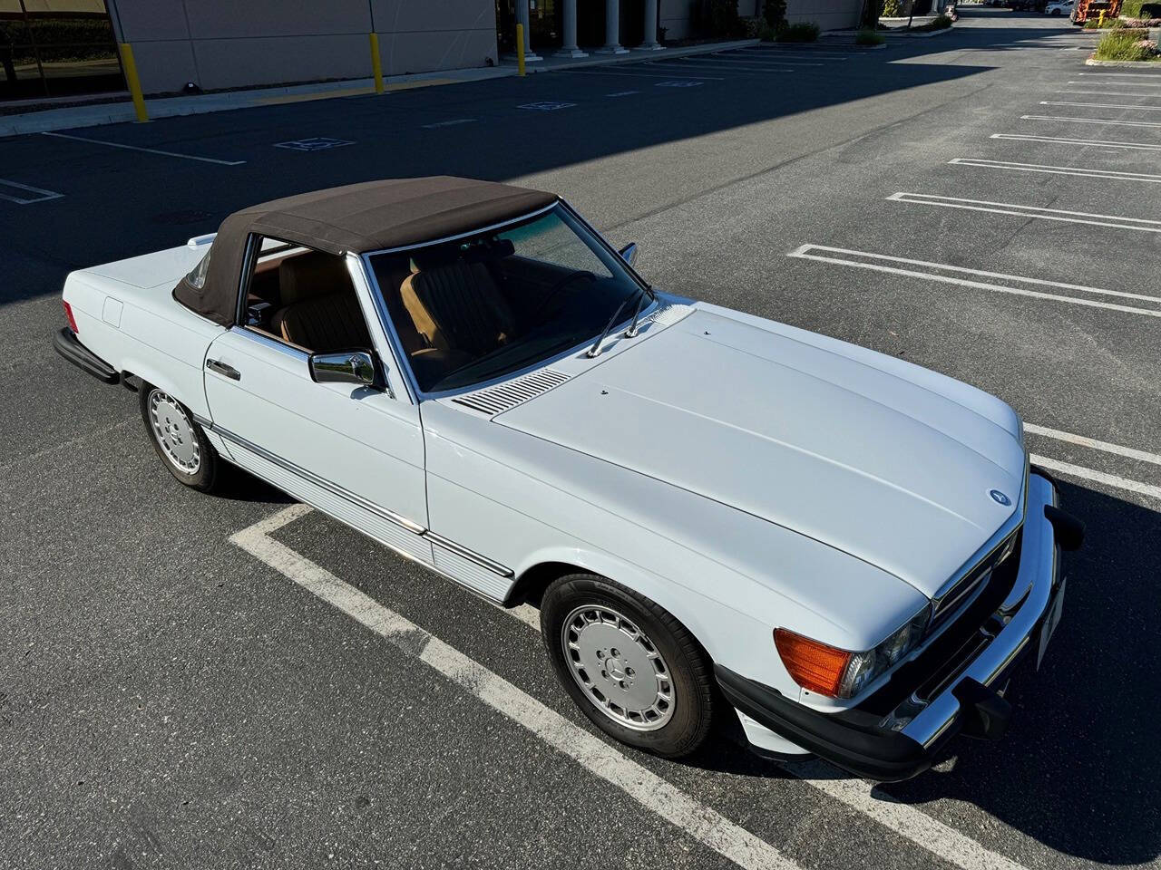 1989 Mercedes-Benz 560-Class for sale at DE AUTOS INC in San Juan Capistrano, CA