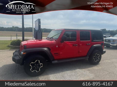 2021 Jeep Wrangler Unlimited for sale at Miedema Auto Sales in Allendale MI