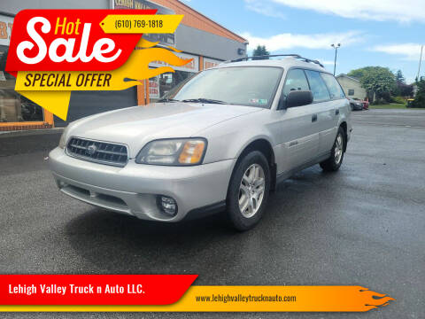 2004 Subaru Outback for sale at Lehigh Valley Truck n Auto LLC. in Schnecksville PA