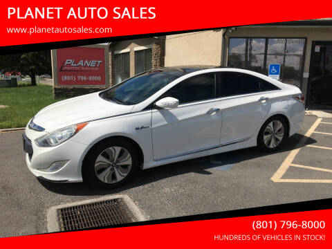 2013 Hyundai Sonata Hybrid for sale at PLANET AUTO SALES in Lindon UT
