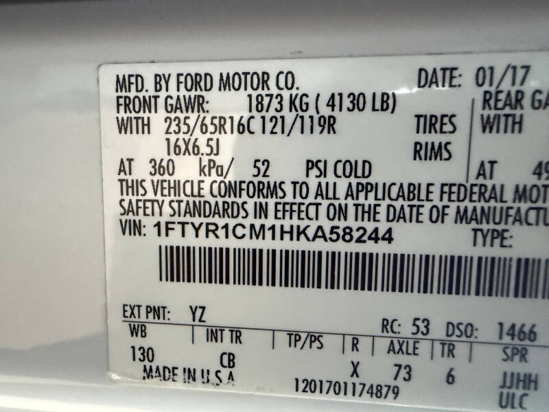 2017 Ford Transit 250