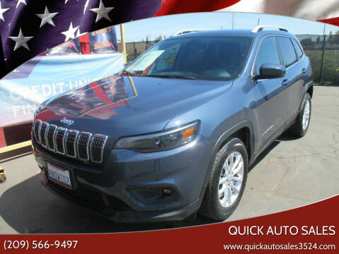2019 Jeep Cherokee for sale at Quick Auto Sales in Ceres CA