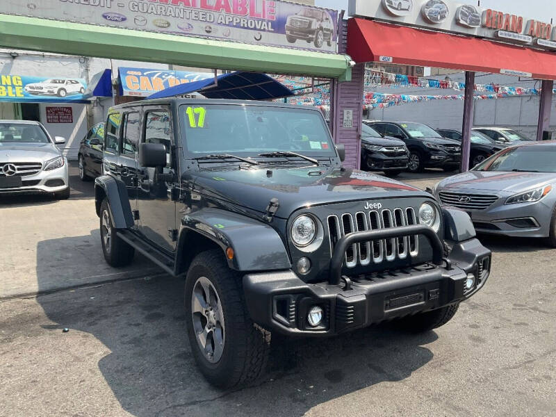 2017 Jeep Wrangler Unlimited for sale at 4530 Tip Top Car Dealer Inc in Bronx NY