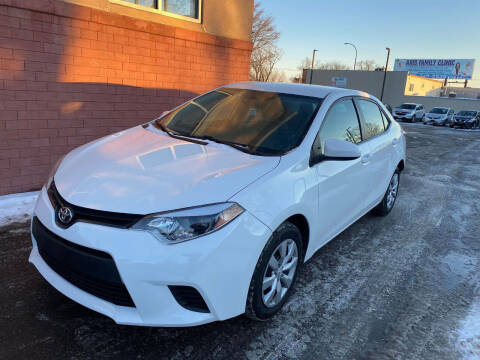 2014 Toyota Corolla for sale at Nice Cars Auto Inc in Minneapolis MN
