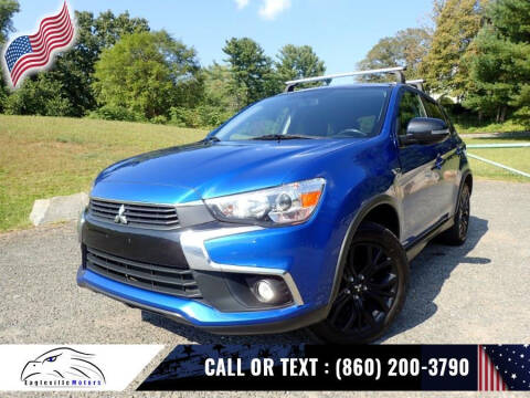 2017 Mitsubishi Outlander Sport for sale at EAGLEVILLE MOTORS LLC in Storrs Mansfield CT