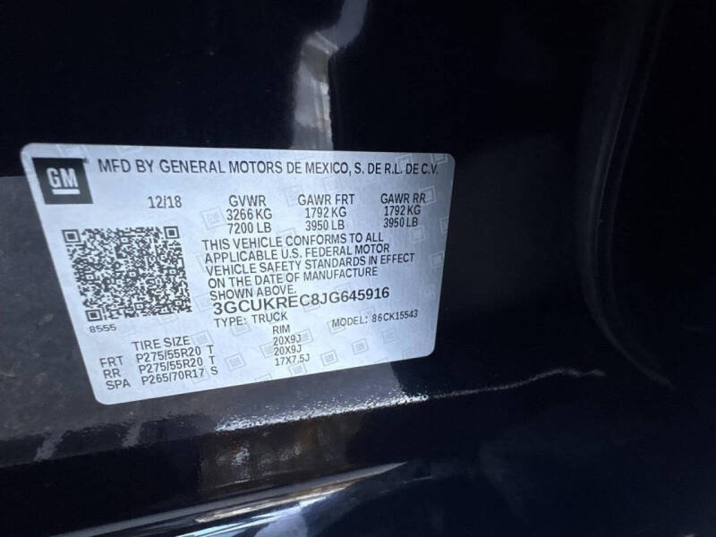 2018 Chevrolet Silverado 1500