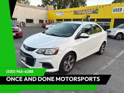 2018 Chevrolet Sonic Premier Auto