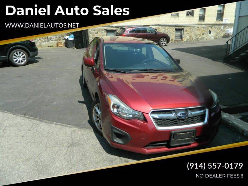 2014 Subaru Impreza for sale at Daniel Auto Sales in Yonkers NY