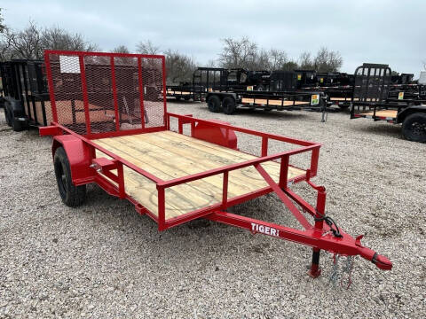 2025 TIGER  - Utility  Trailer 6' X 10' - for sale at LJD Sales in Lampasas TX