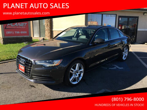 2014 Audi A6 for sale at PLANET AUTO SALES in Lindon UT