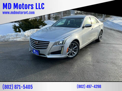 2018 Cadillac CTS for sale at MD Motors LLC in Williston VT