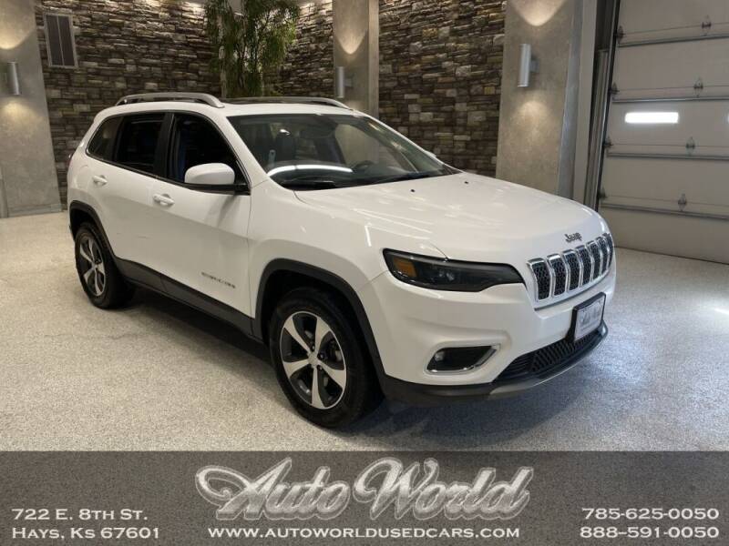 2019 Jeep Cherokee for sale at Auto World Used Cars in Hays KS