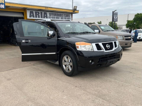 2011 Nissan Armada for sale at Aria Affordable Cars LLC in Arlington TX