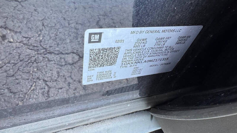 2021 GMC Acadia SLE