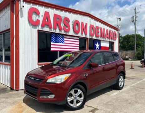 2014 Ford Escape for sale at Cars On Demand 2 in Pasadena TX