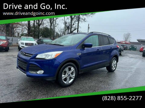 2014 Ford Escape for sale at Drive and Go, Inc. in Hickory NC