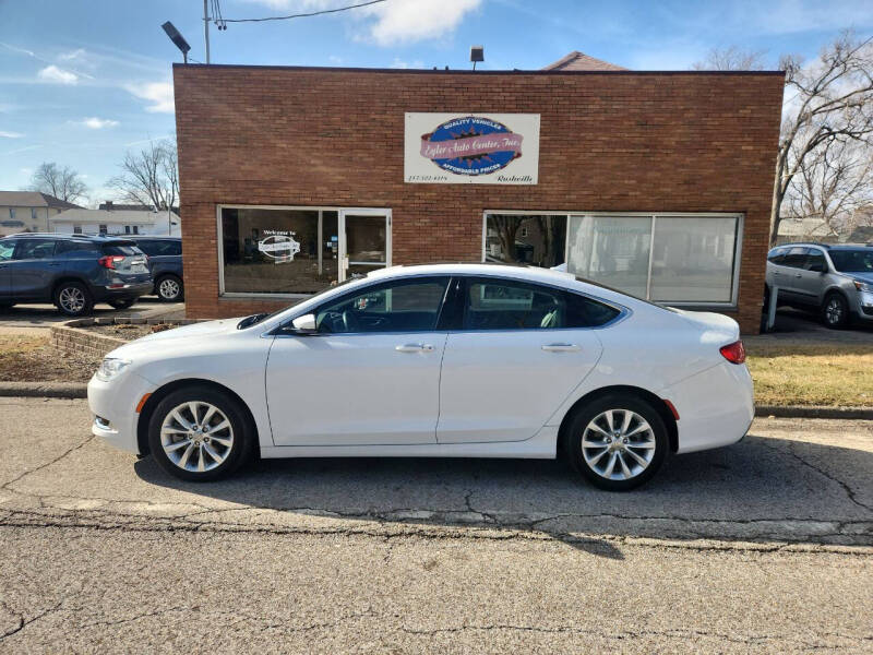 2015 Chrysler 200 for sale at Eyler Auto Center Inc. in Rushville IL