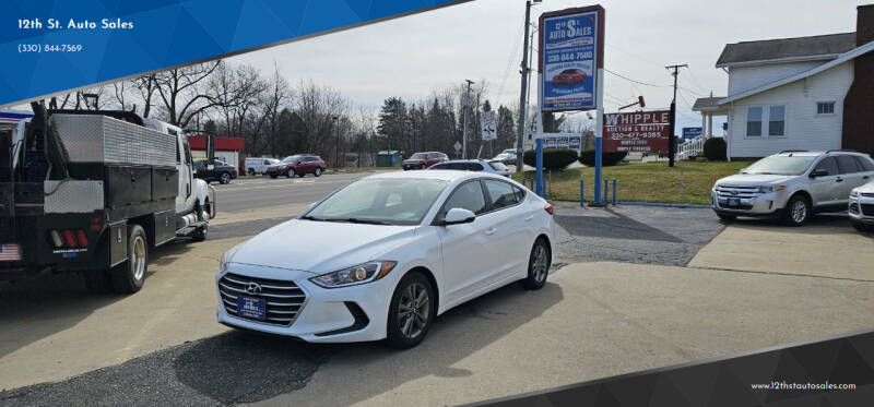 2018 Hyundai Elantra for sale at 12th St. Auto Sales in Canton OH