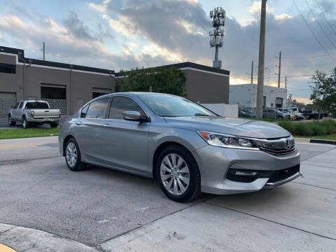 2016 Honda Accord for sale at AUTO BURGOS in Hollywood FL