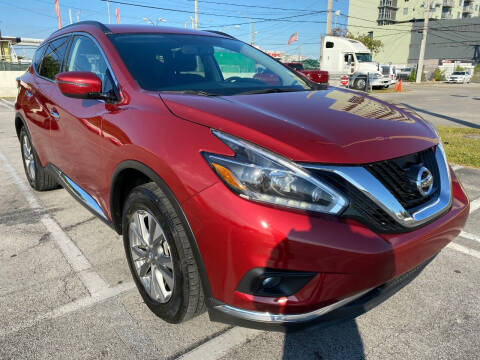 2018 Nissan Murano for sale at MIAMI AUTO LIQUIDATORS in Miami FL
