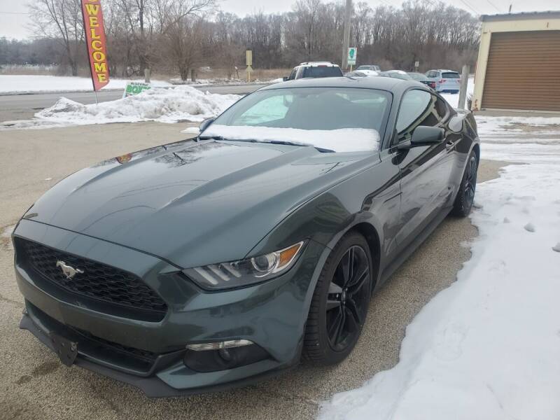 2015 Ford Mustang for sale at AMAZING AUTO SALES in Marengo IL