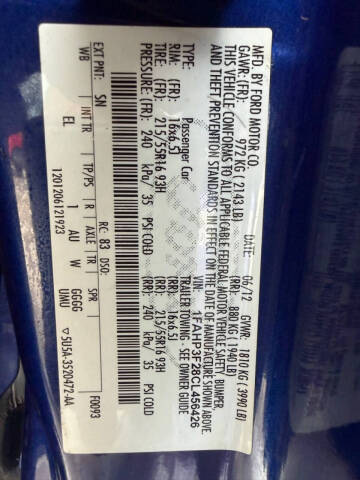 2012 Ford Focus SE