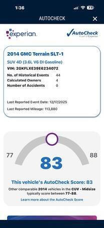 2014 GMC Terrain SLT-1