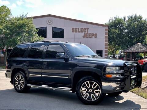 2004 Chevrolet Tahoe for sale at SELECT JEEPS INC in League City TX