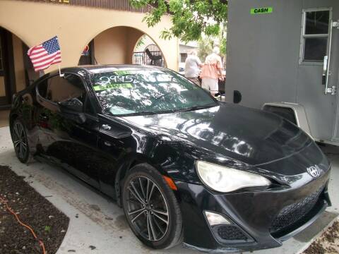 2013 Scion FR-S for sale at THOM'S MOTORS in Houston TX