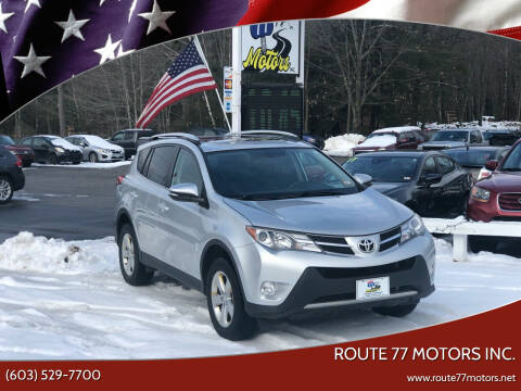 2014 Toyota RAV4 for sale at Route 77 Motors Inc. in Weare NH