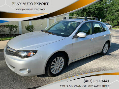 2010 Subaru Impreza for sale at Play Auto Export in Kissimmee FL