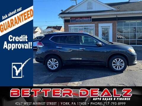 2015 Nissan Rogue for sale at Better Dealz Auto Sales & Finance in York PA