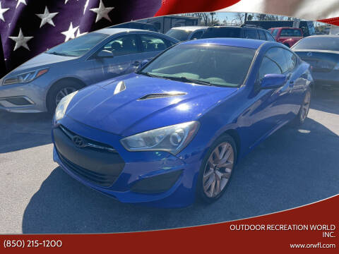 2013 Hyundai Genesis Coupe for sale at Outdoor Recreation World Inc. in Panama City FL