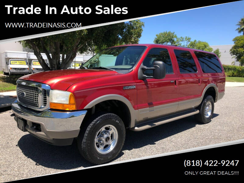 2001 Ford Excursion for sale at Trade In Auto Sales in Van Nuys CA