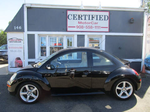 2010 Volkswagen New Beetle for sale at CERTIFIED MOTORCAR LLC in Roselle Park NJ