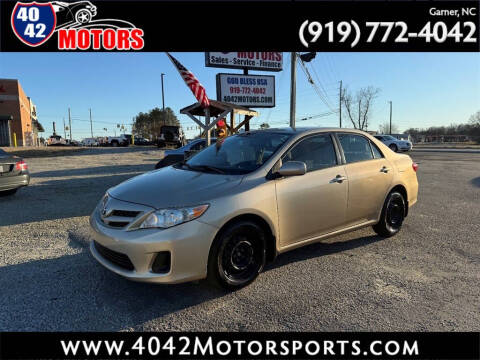 2011 Toyota Corolla for sale at 4042 Motorsports in Willow Spring NC