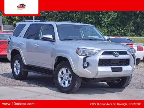2021 Toyota 4Runner for sale at J T Auto Group - 10orless.com in Raleigh NC