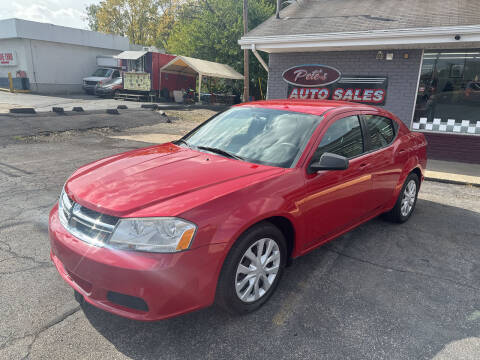 2013 Dodge Avenger for sale at PETE'S AUTO SALES LLC - Dayton in Dayton OH