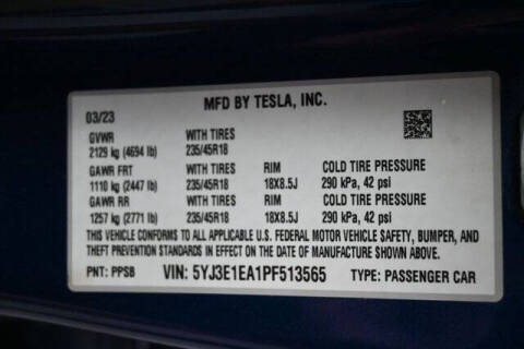2023 Tesla Model 3