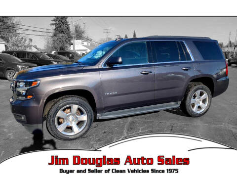 2017 Chevrolet Tahoe for sale at Jim Douglas Auto Sales in Pontiac MI