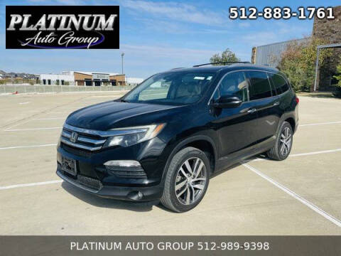 2017 Honda Pilot for sale at Platinum Auto Group in Hutto TX