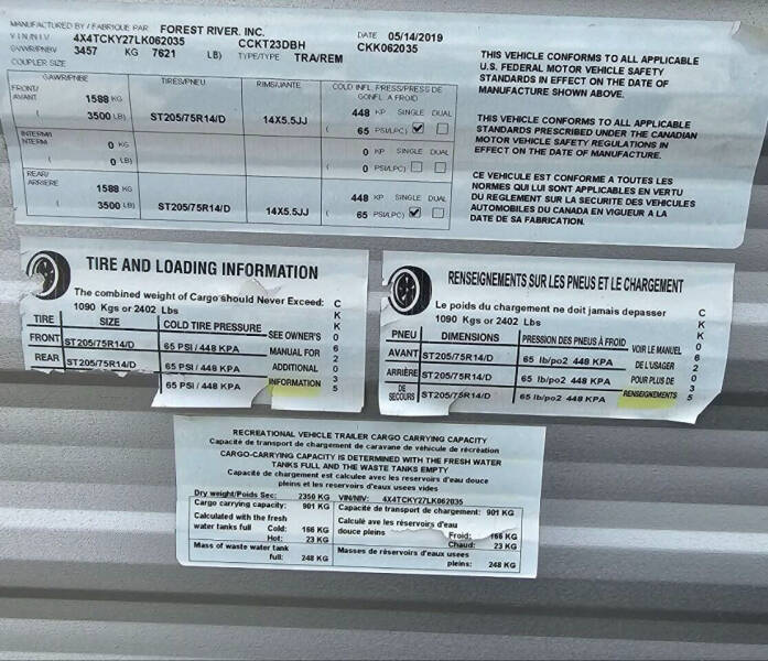 2020 Forest River Cherokee Grey Wolf