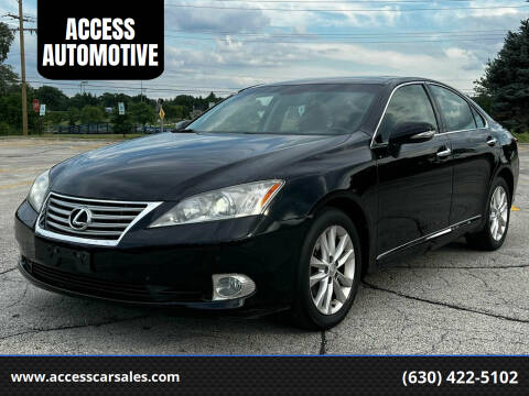 2012 Lexus ES 350 for sale at ACCESS AUTOMOTIVE in Bensenville IL