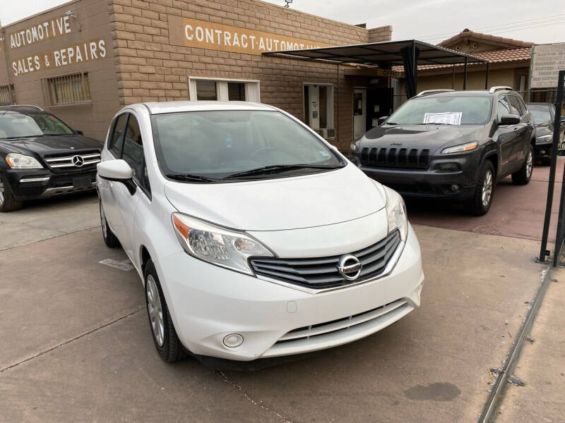 2015 Nissan Versa Note for sale at CONTRACT AUTOMOTIVE in Las Vegas NV