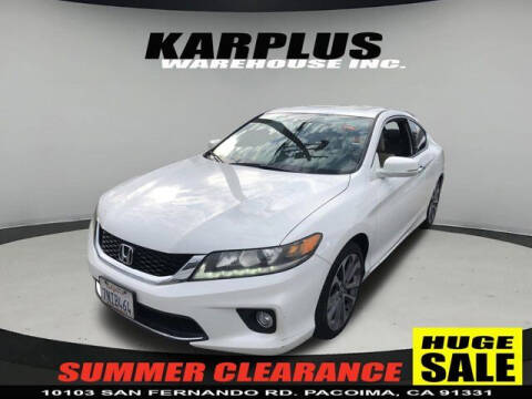 2015 Honda Accord for sale at Karplus Warehouse in Pacoima CA