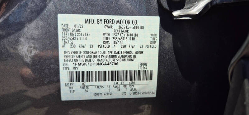 2022 Ford Explorer XLT
